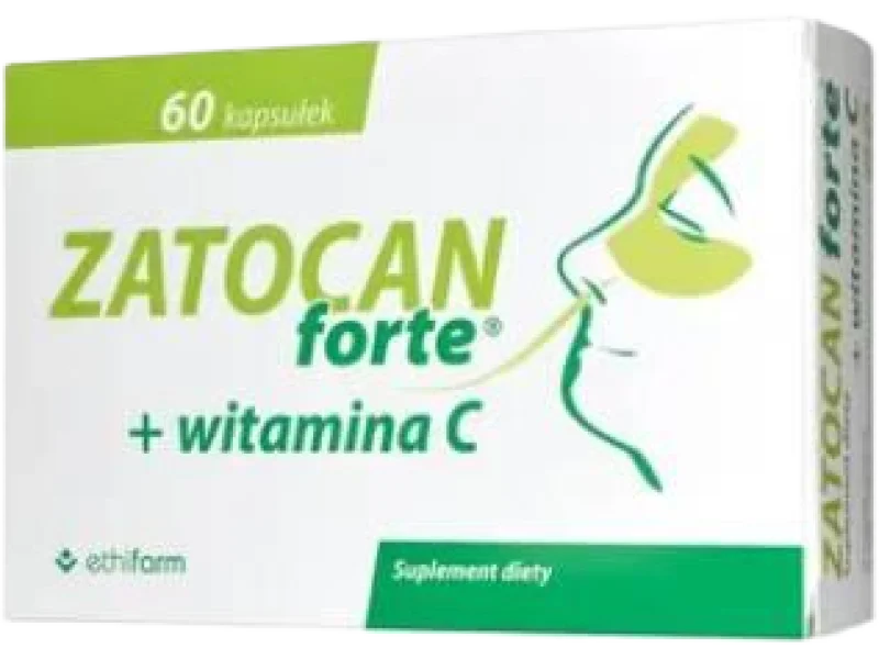 Zatocan Forte + witamina C, kapsułki, 60 szt.
