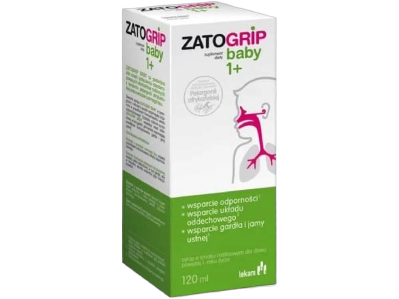 Zatogrip Baby 1+, syrop, 120 ml