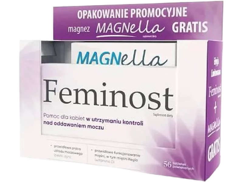 Zdrovit Feminost + Magnella, tabletki, 56 + 28 tabl.