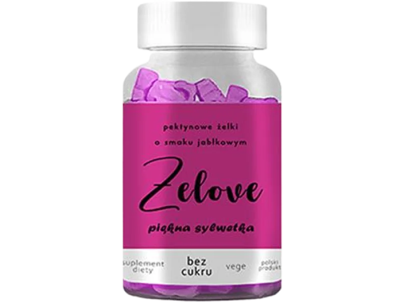 ŻELOVE Piękna Sylwetka, bez cukru i syropu glukozowego, żelki, 60 szt.