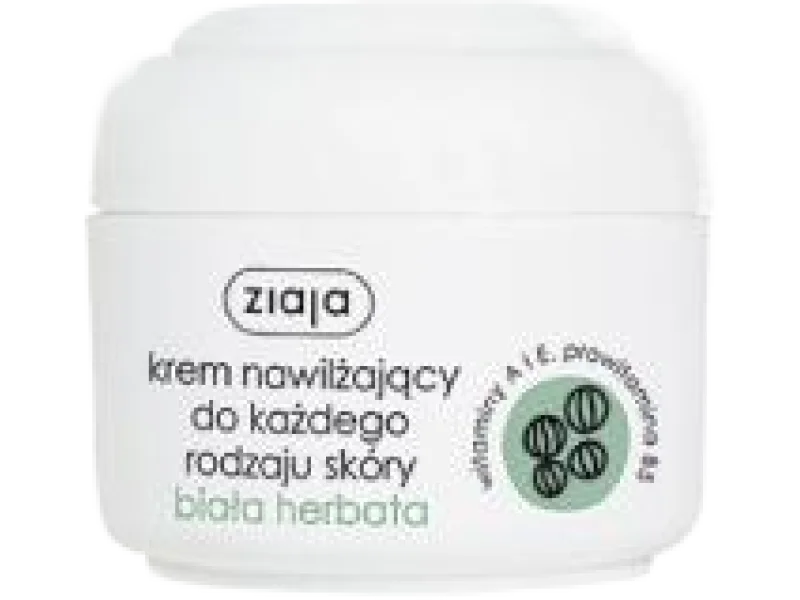 ZIAJA BIAŁA HERBATA Krem nawilżający do każdego rodzaju skóry, 50 ml