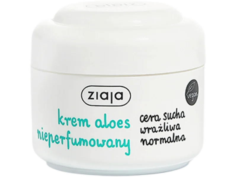 Ziaja Bio Aloes nieperfumowany, krem, 50 ml