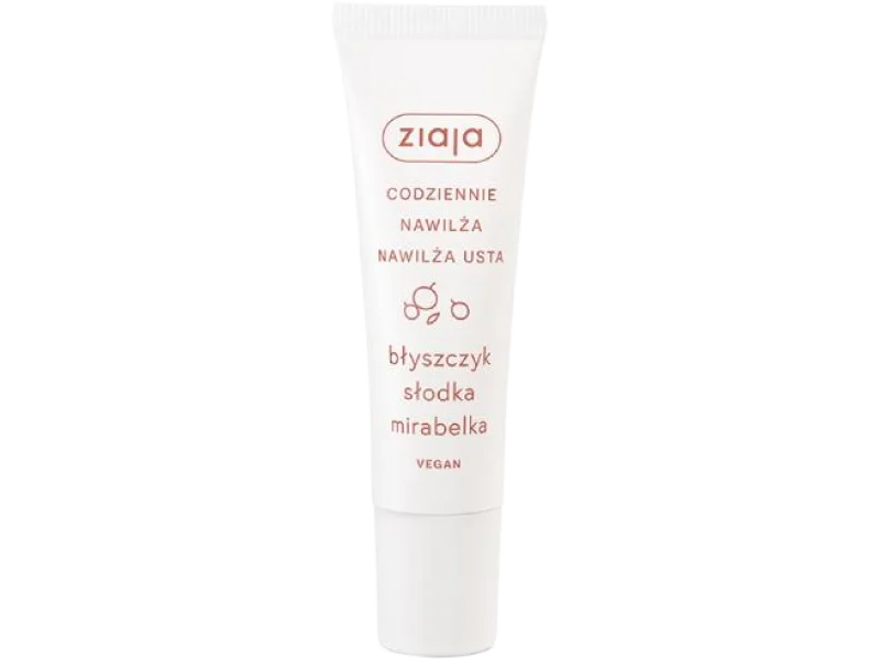 ZIAJA Codziennie nawilża błyszczyk słodka mirabelka, 12 ml