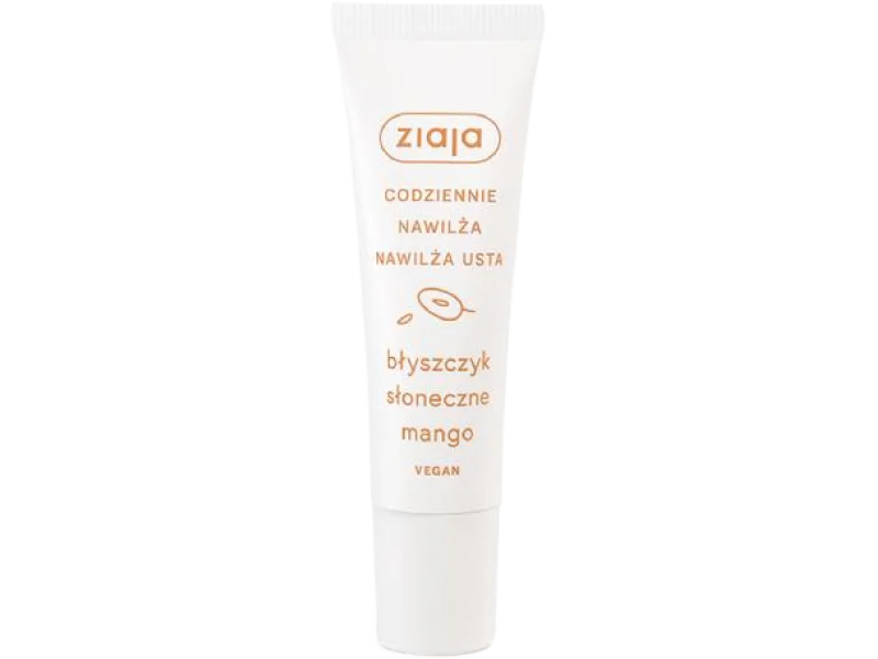 ZIAJA CODZIENNIE NAWILŻA Błyszczyk Słoneczne Mango, 12 ml