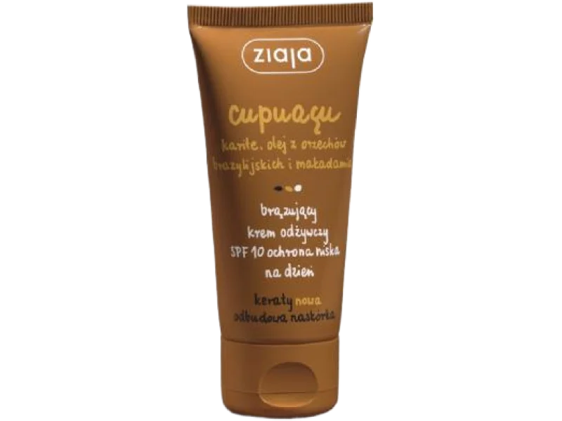 ZIAJA CUPUACU Krem brązujący odżywczy na dzień, 50 ml