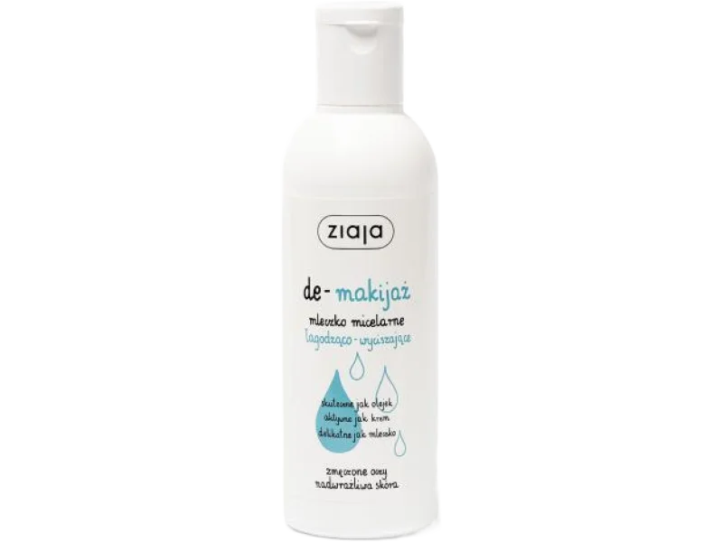 ZIAJA De-makijaż Mleczko micelarne łagodząco-wyciszające, 200 ml