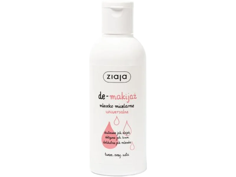 ZIAJA De-makijaż Mleczko micelarne uniwersalne, 200 ml