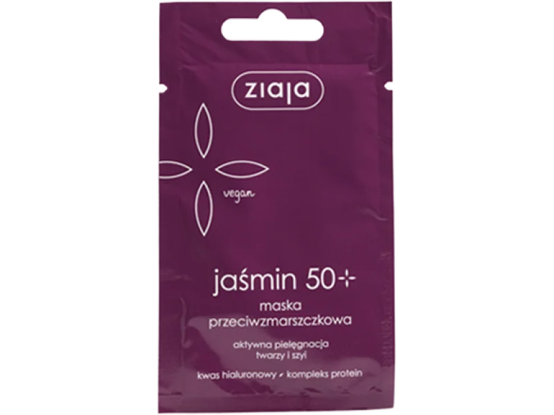 Ziaja jaśmin 50+ maska przeciwzmarszczkowa, 7 ml