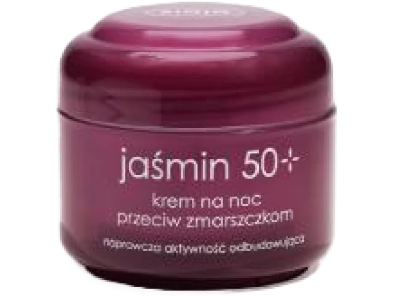ZIAJA JAŚMIN Krem przeciwzmarszczkowy na noc 50+, 50 ml