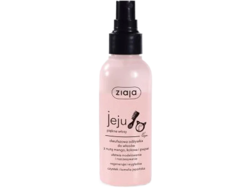 ZIAJA JEJU Dwufazowa odżywka do włosów z nutą mango kokosa i papai, spray, 125 ml