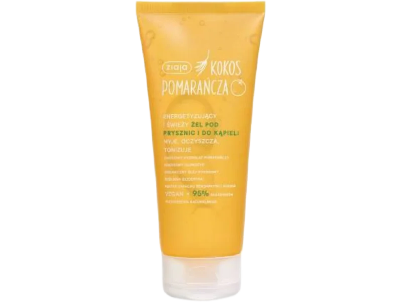 ZIAJA Kokos Pomarańcza, żel, 200 ml