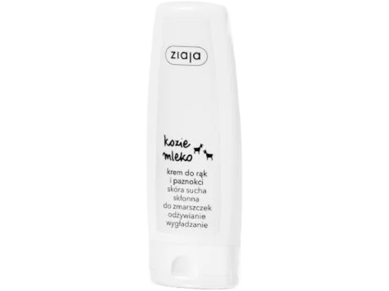 ZIAJA Kozie Mleko krem do rąk i paznokci, 80 ml
