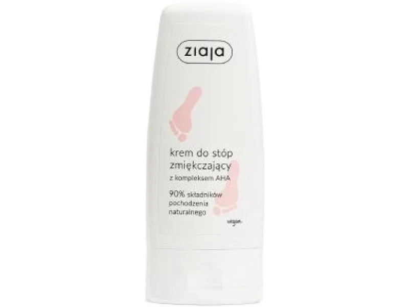 ZIAJA Krem do stóp zmiękczający z kompleksem AHA, 60 ml