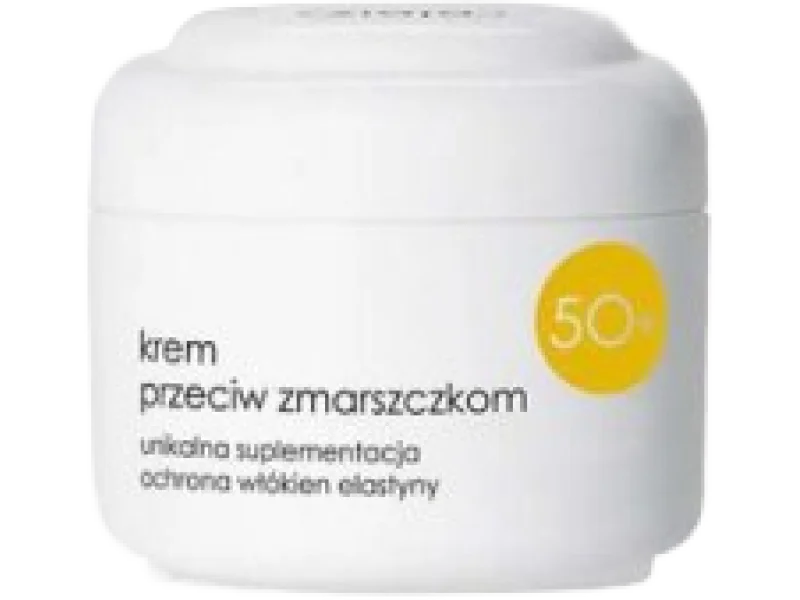 ZIAJA Krem półtłusty przeciwzmarszczkowy 50+, 50 ml