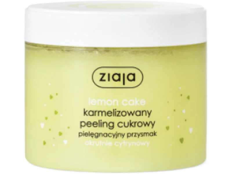 ZIAJA LEMON CAKE Peeling Cukrowy, 300 ml