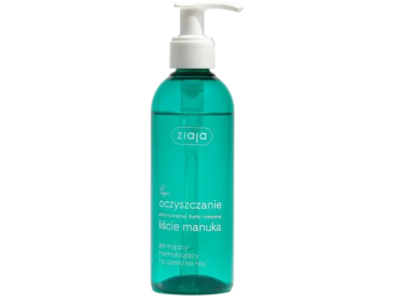 ZIAJA Manuka Żel myjący, normalizujący na dzień/na noc, żel, 200 ml