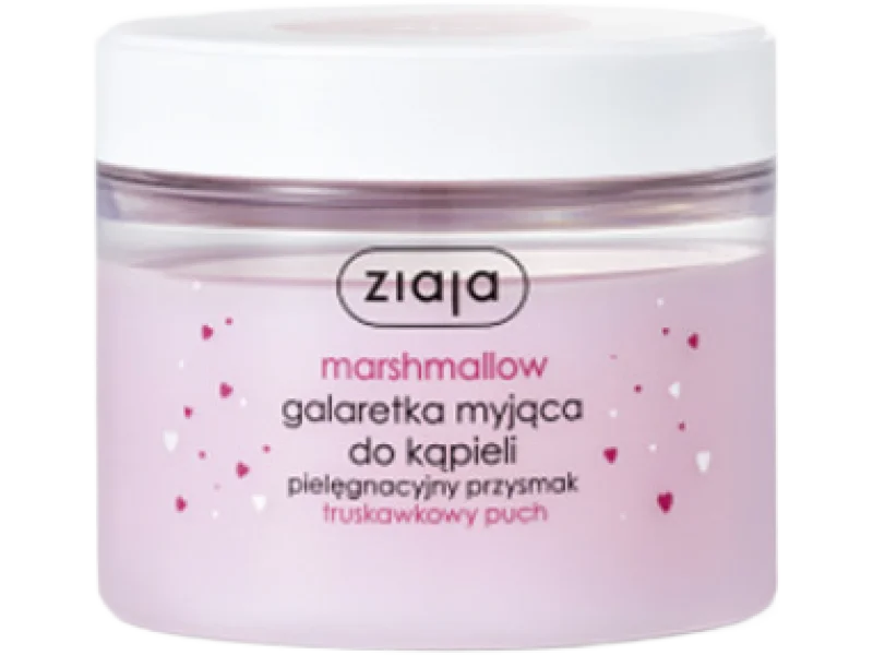 ZIAJA MARSHMALLOW Galaretka myjąca do kąpieli, żel, 260 ml