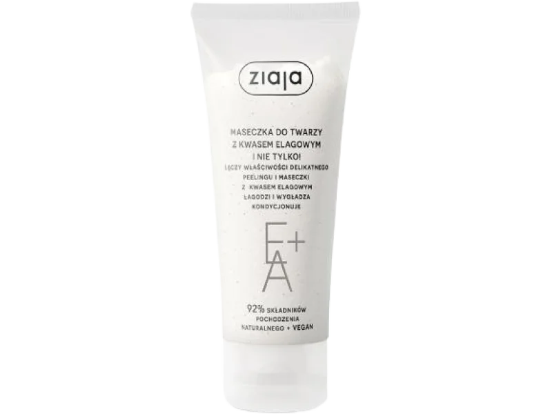 ZIAJA Maseczka do twarzy z kwasem elagowym, maska, 55 ml