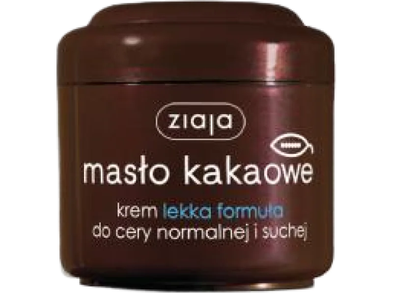 ZIAJA Masło Kakaowe Lekka Formuła do cery normalnej i suchej, krem, 200 ml