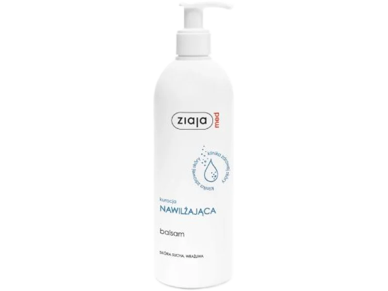 ZIAJA MED NAWILŻAJĄCA Balsam do skóry suchej, 500 ml
