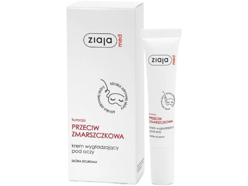 ZIAJA MED Przeciwzmarszczkowa Krem pod oczy, 15 ml