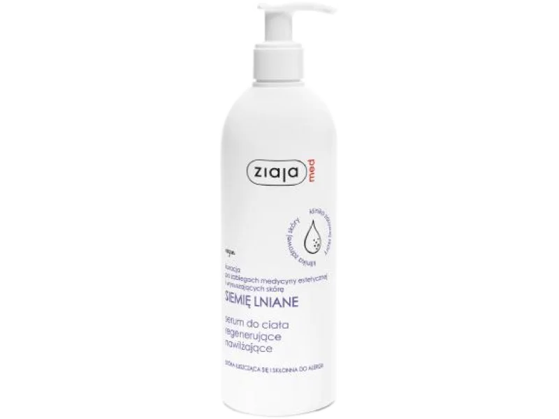 ZIAJA MED SIEMIĘ LNIANE Serum do ciała, 400 ml