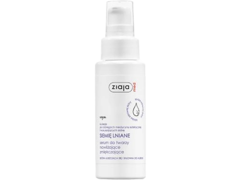 ZIAJA MED SIEMIĘ LNIANE Serum do twarzy, 50 ml