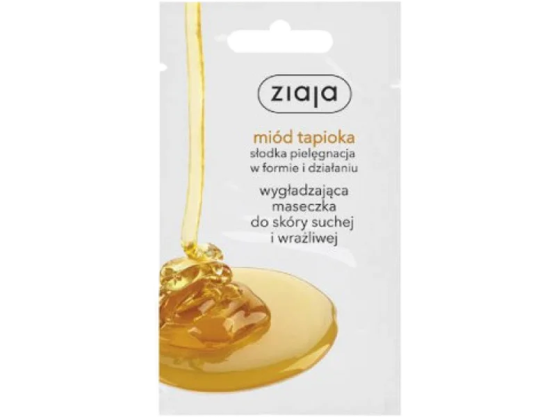ZIAJA MIÓD TAPIOKA Maseczka do twarzy, maska, 7 ml