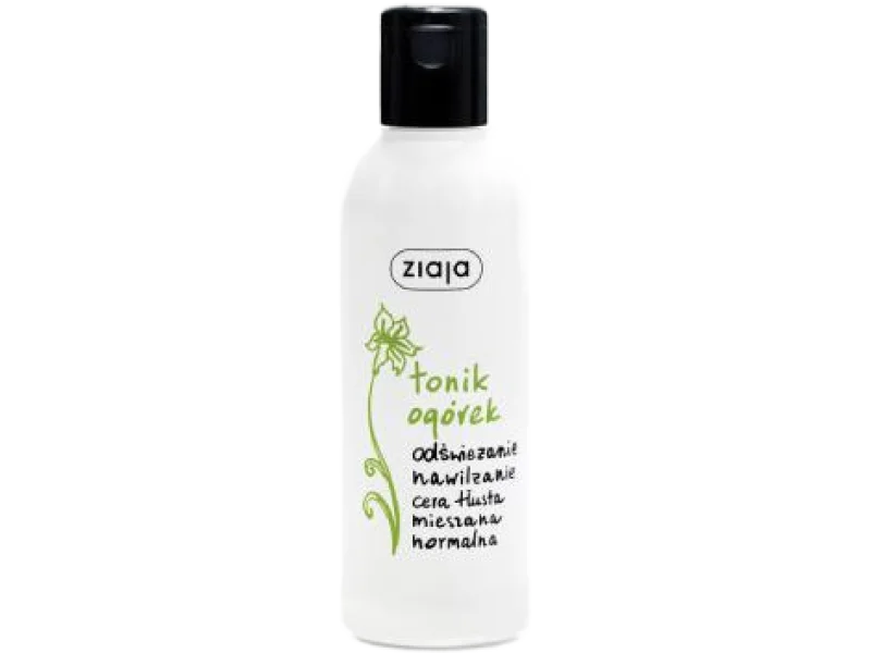 ZIAJA OGÓRKOWA Tonik do twarzy, płyn, 200 ml