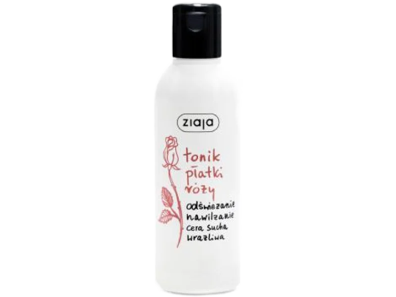 ZIAJA Płatki róży, płyn, 200 ml