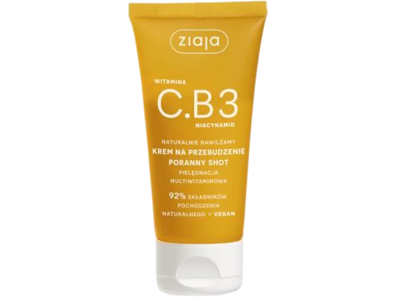 ZIAJA Witamina C.B3 Krem na przebudzenie poranny shot, 50 ml