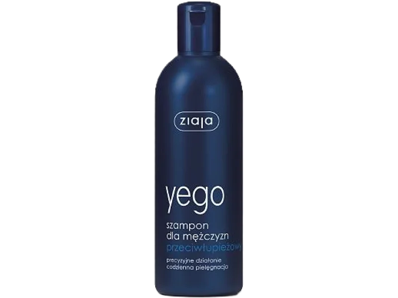 ZIAJA YEGO Szampon dla mężczyzn przeciwłupieżowy, 300 ml