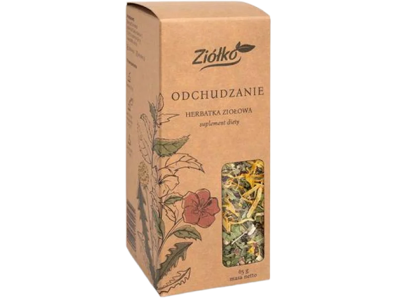 Ziółko Odchudzanie Herbatka ziołowa, zioła do zaparzania, 65 g