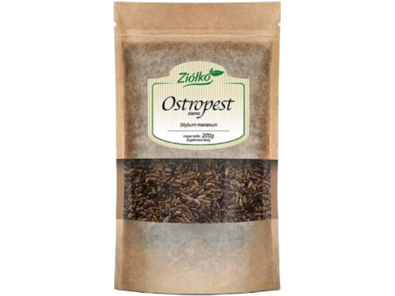 Ziółko Ostropest, zioła do zaparzania, 200 g