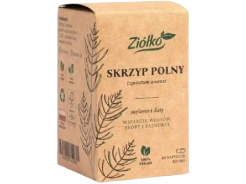 Ziółko Skrzyp polny, kapsułki, 60 kaps.