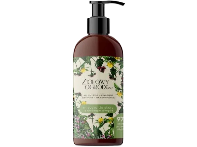 ZIOŁOWY OGRÓD Mleczko do skóry o nierównym kolorycie, 300 ml