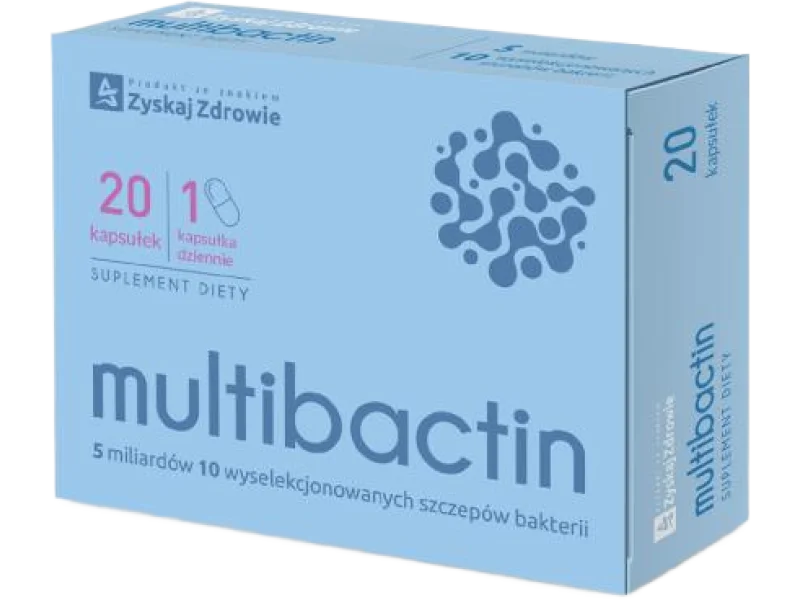 Zyskaj zdrowie Multibactin, kapsułki, 10 kaps.