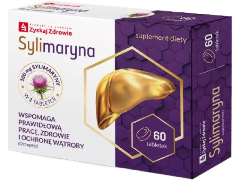 ZYSKAJ ZDROWIE Sylimaryna, tabletki, 100 mg, 60 tabl.